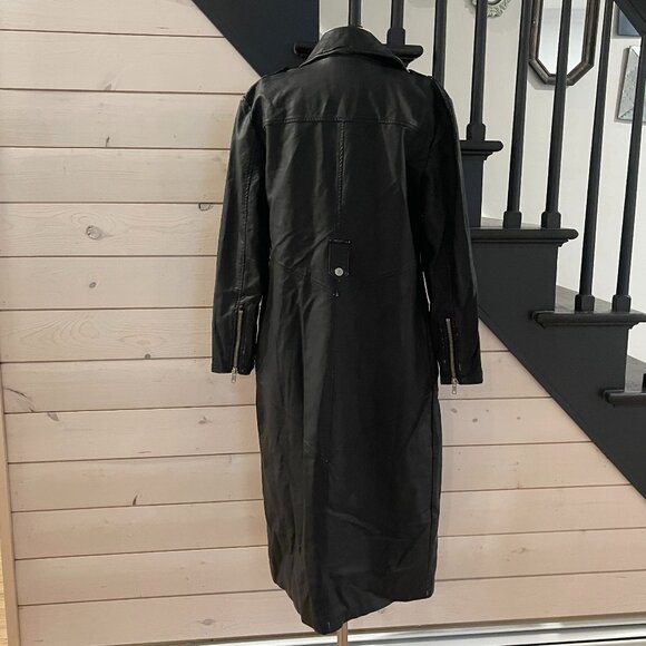 Free People Isabelle Vegan Moto Jacket NWOT Size XS - Picture 12 of 12